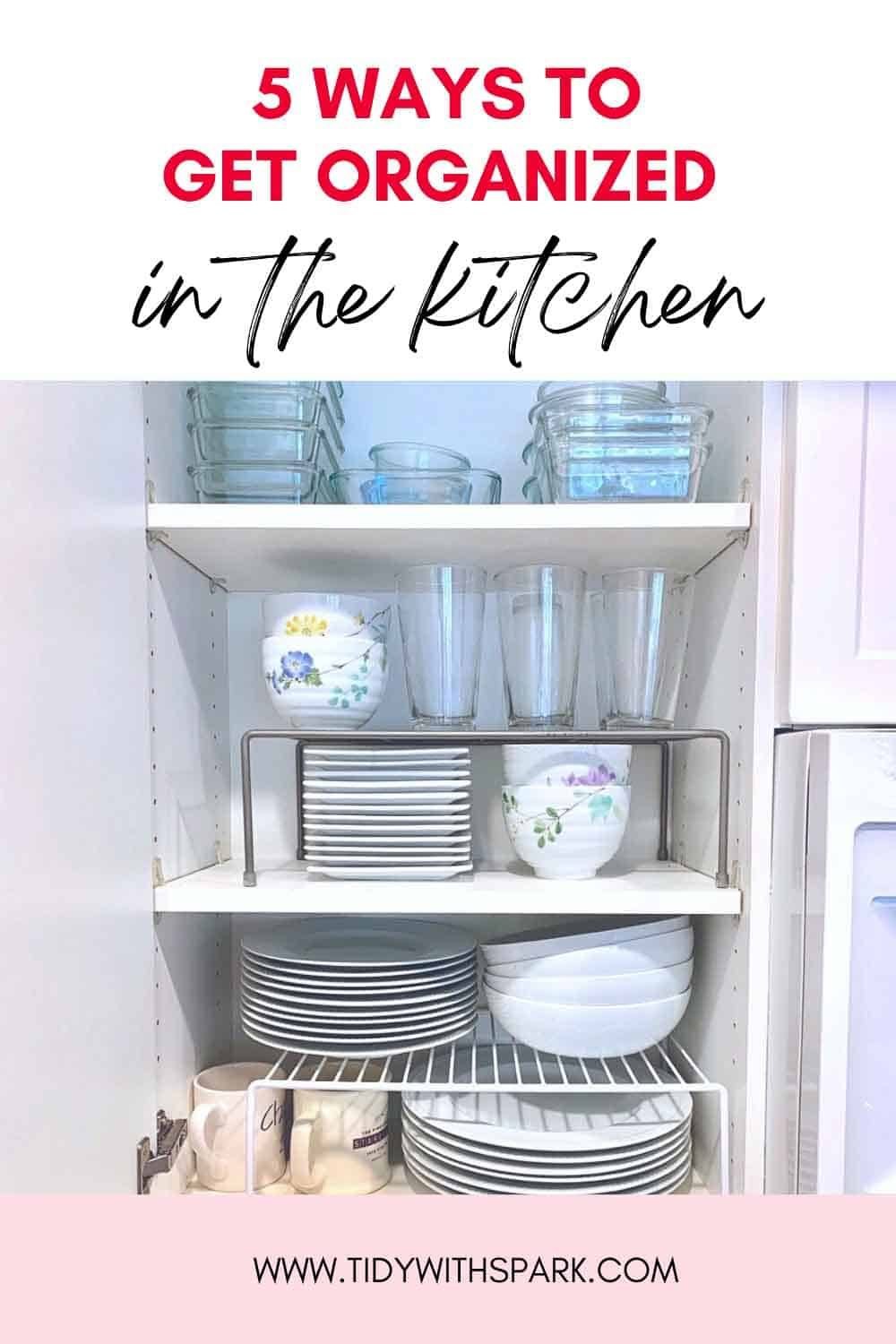 5 Easy Kitchen Organization Tips