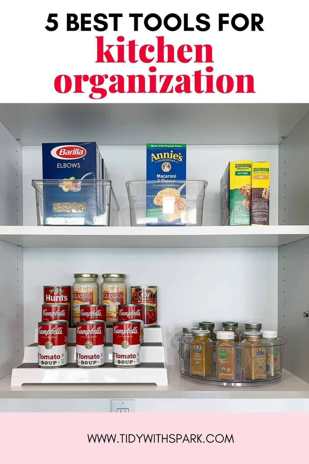 5 Easy Kitchen Organization Tips