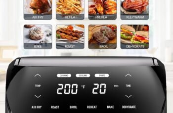 Air Fryer 6.2 QT Large Capacity Review