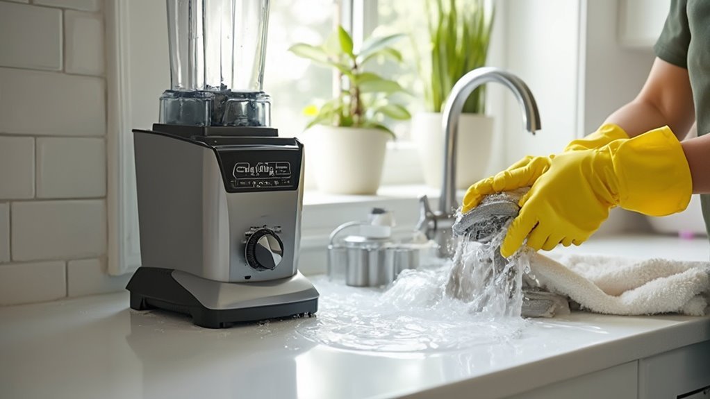 blender blade cleaning tips