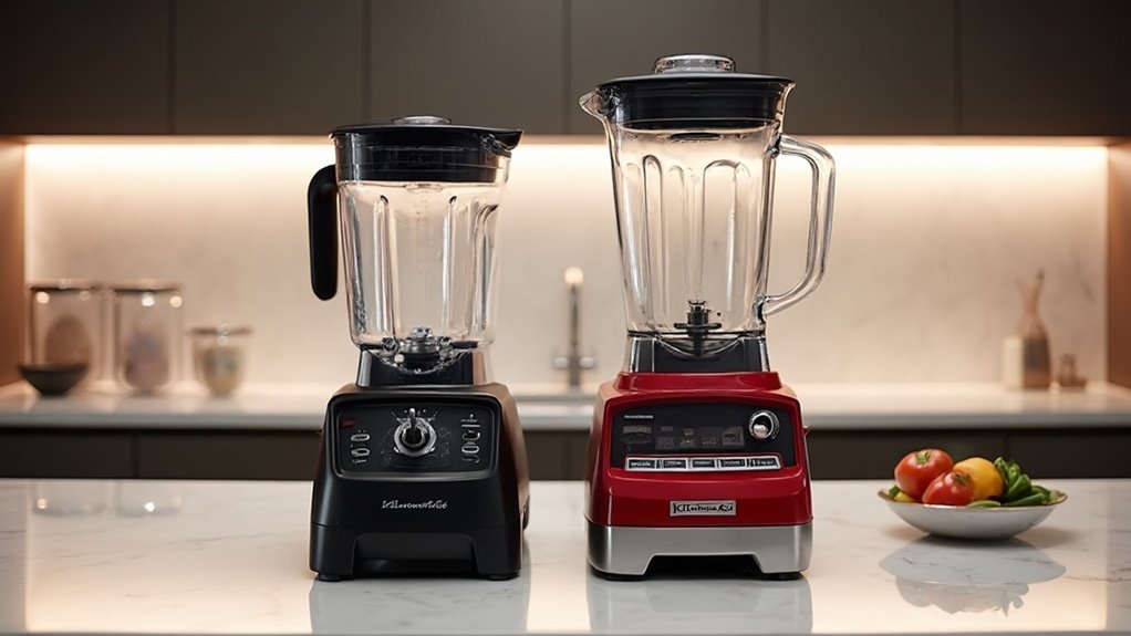 blender comparison ninja vs kitchenaid