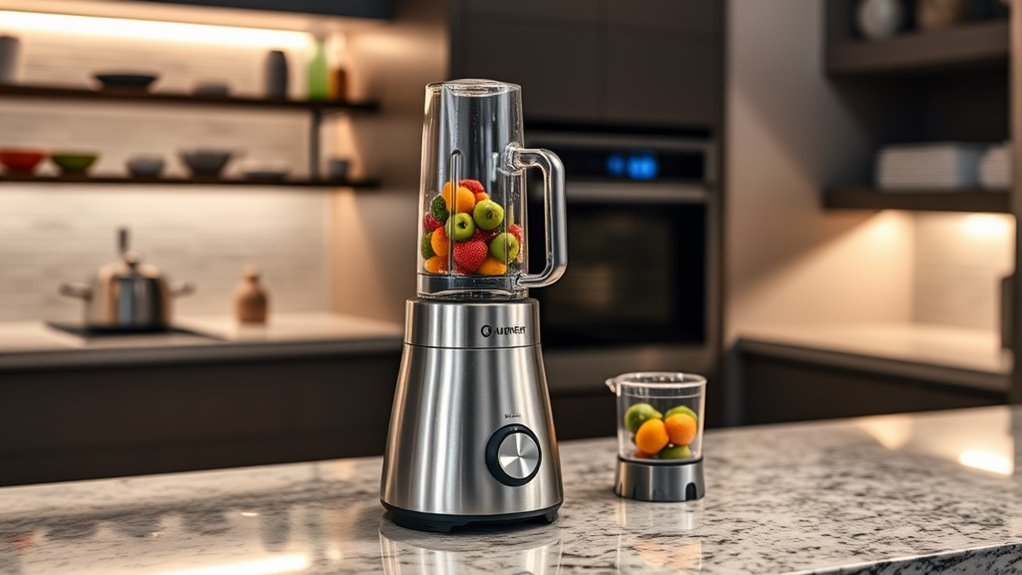 blender food processor features