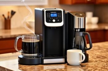 Hamilton Beach Dual Coffee Makers: Brew a Full Pot or a Single Cup in One Machine