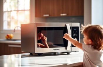 Family-Friendly Toshiba Microwaves With Child Safety Locks