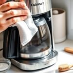 clean and maintain coffee maker
