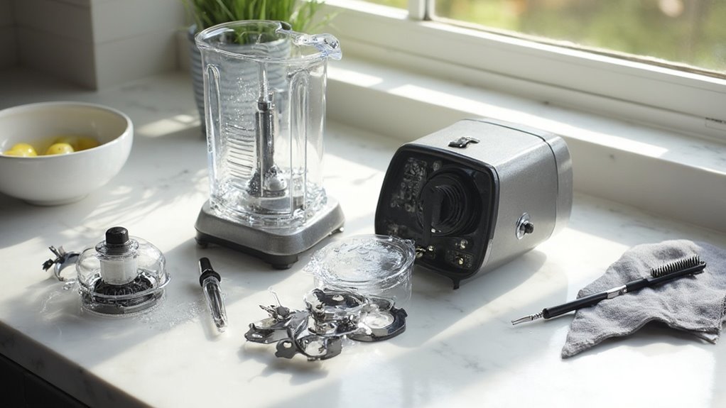 cleaning tools for blender