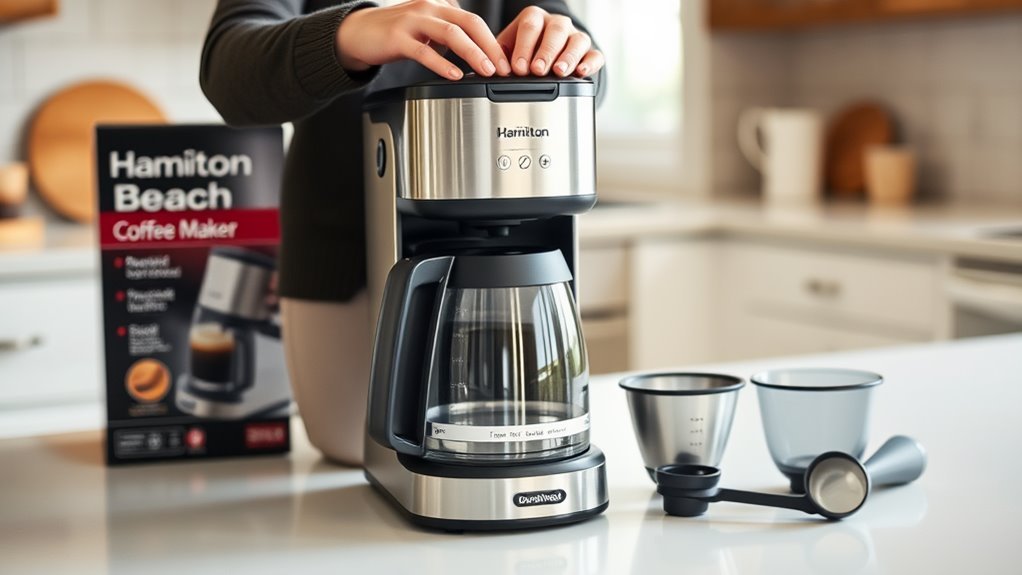 coffee maker setup guide