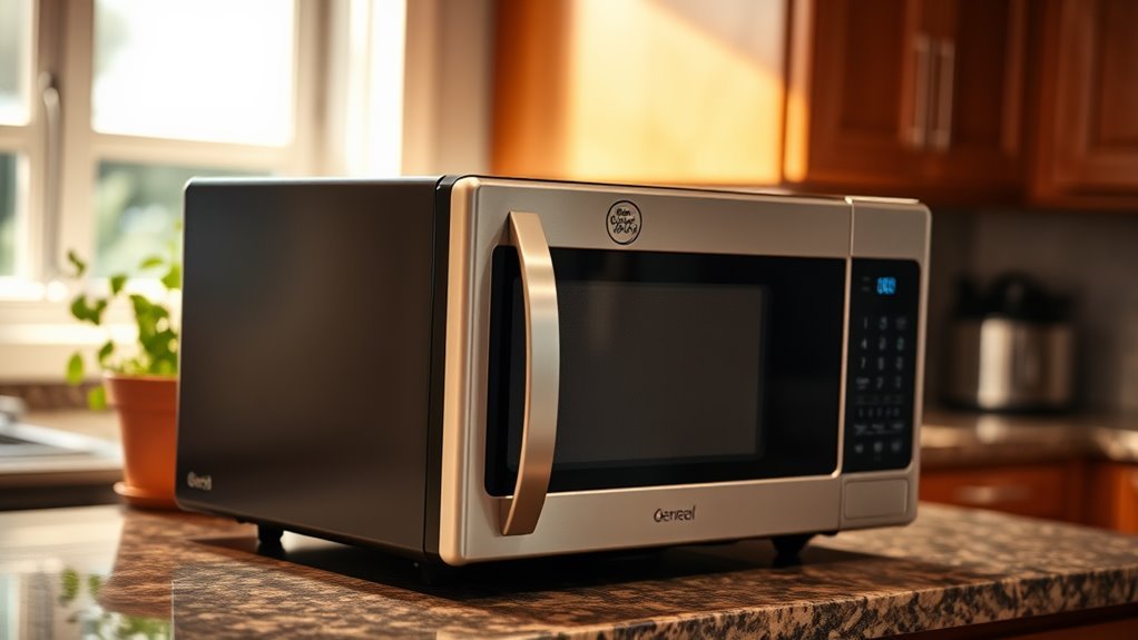 compact ge countertop microwaves