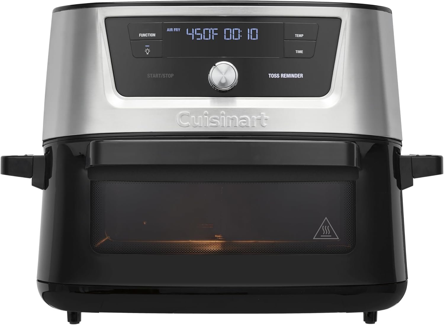 Cuisinart Air Fryer Oven, 2.6-Qt Basket Stainless Steel Air Fryer, Kitchen Dishwasher-Safe Parts with 3 Presets to Roast, Bake,  Air Fry, Quick  Easy Electric Fryer Meals, AIR-80