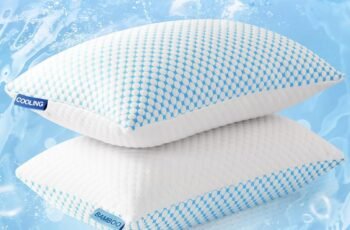 EASELAND Firm Pillow Shredded Memory Foam Review