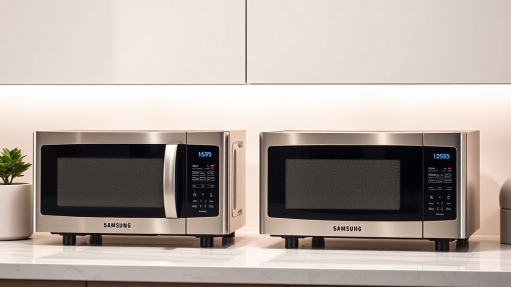 easy clean samsung microwave