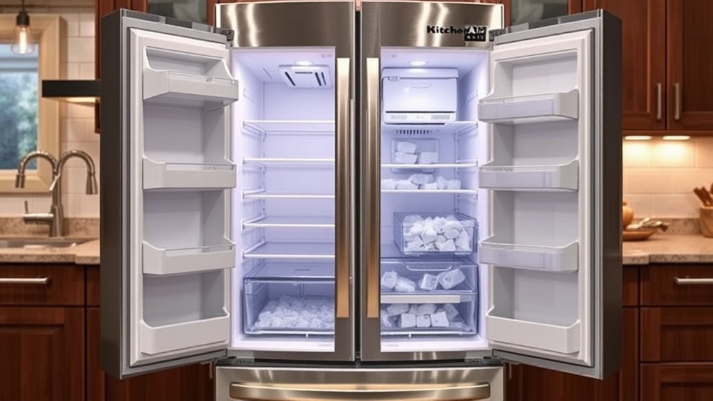 french door refrigerator model