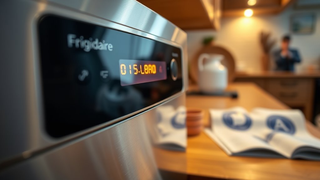 frigidaire dishwasher error codes