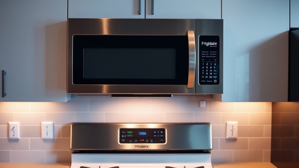 frigidaire microwave features overview