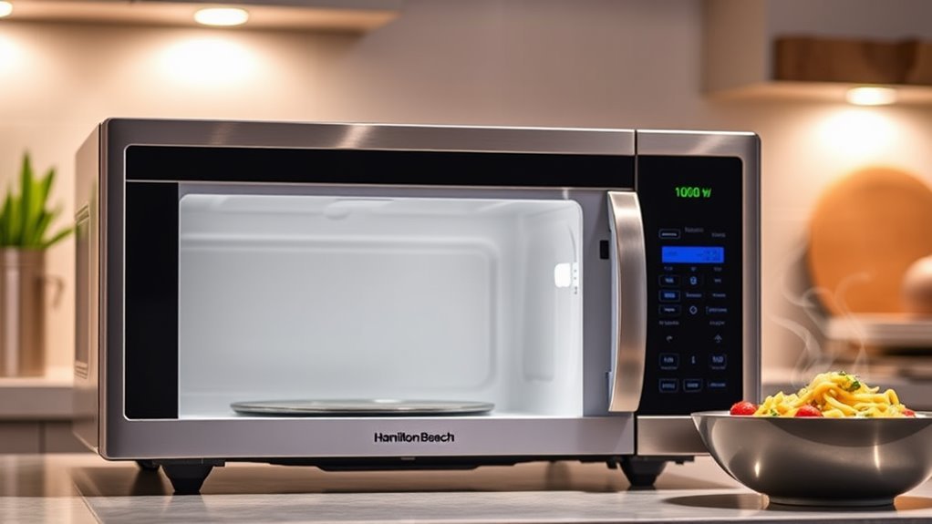 hamilton beach 1000 watt microwaves