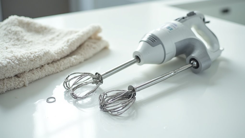 hand blender component overview