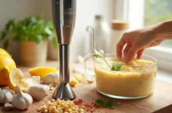How to Use a Hand Blender for Perfect Purees and Hummus Recipes