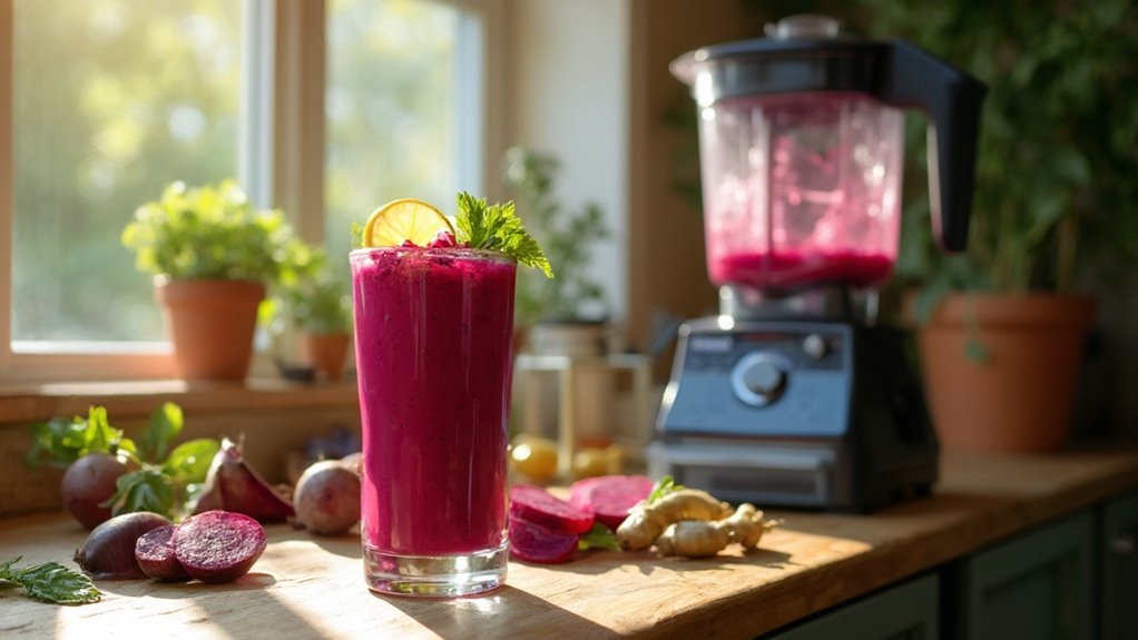 healthy beetroot detox smoothie