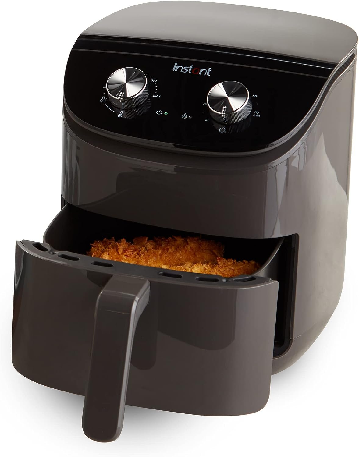 Instant Essentials 4QT Air Fryer Oven, From the Makers of Instant Pot with EvenCrisp Technology, Nonstick and Dishwasher-Safe Basket, Fast Cooking, Easy-to-Use, Includes Free App with over 100 Recipes