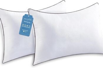 JOLLYVOGUE Bed Pillows Standard Size Set Review