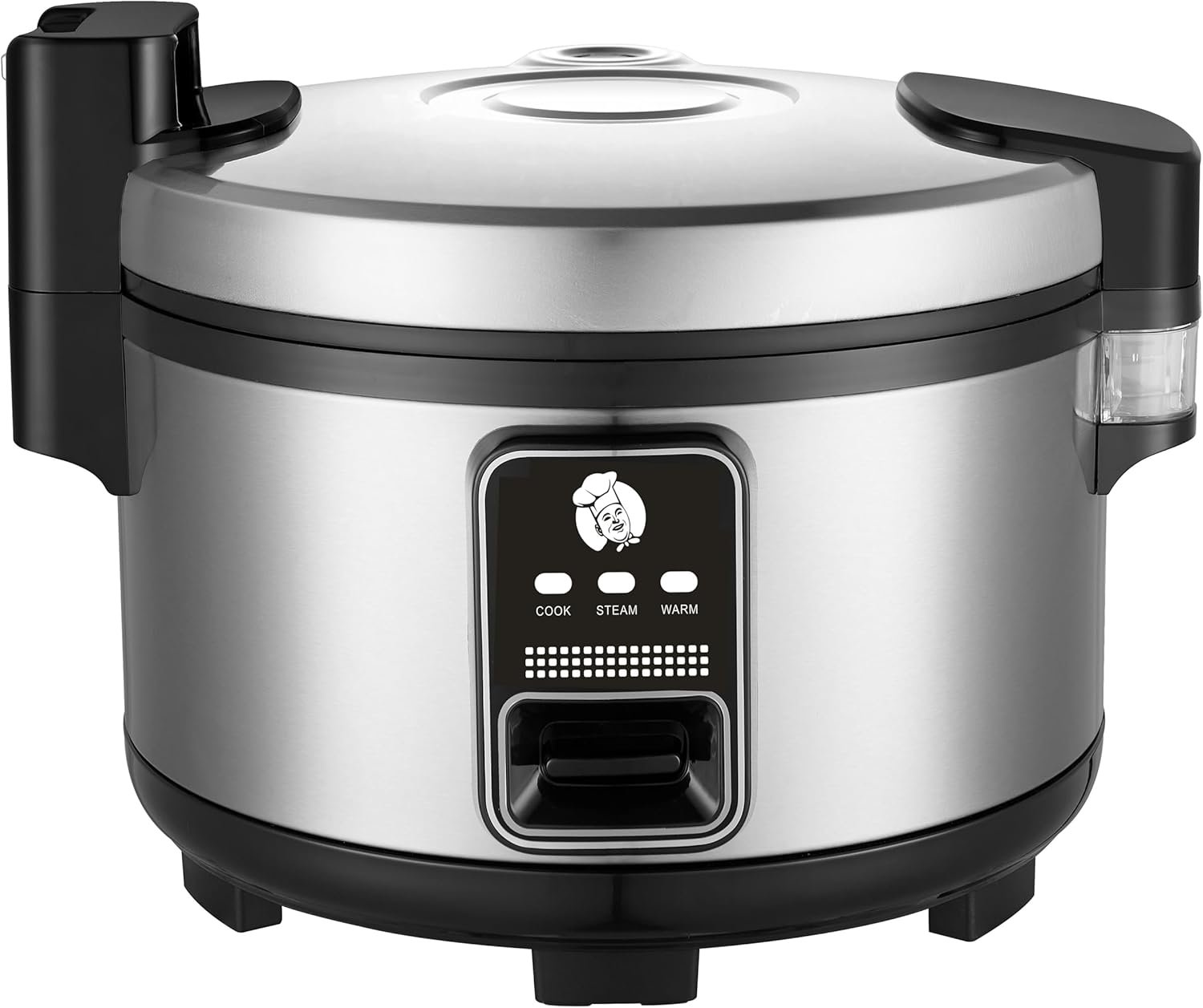 Large 15L commercial rice cooker 84 cups cooked | 32 cups uncooked rice Electiric Rice Cooker  Rice Warmer Automatic Warm| Stainless Steelwith One-Touch Operation