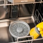 locate and clean dishwasher filter