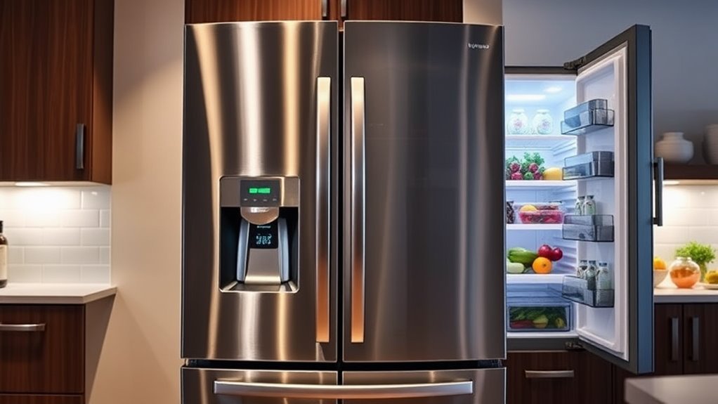luxury energy efficient refrigerator