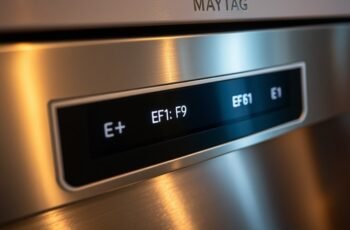 Understanding E1 F9 and F9 E1 Error Codes on Maytag Dishwashers