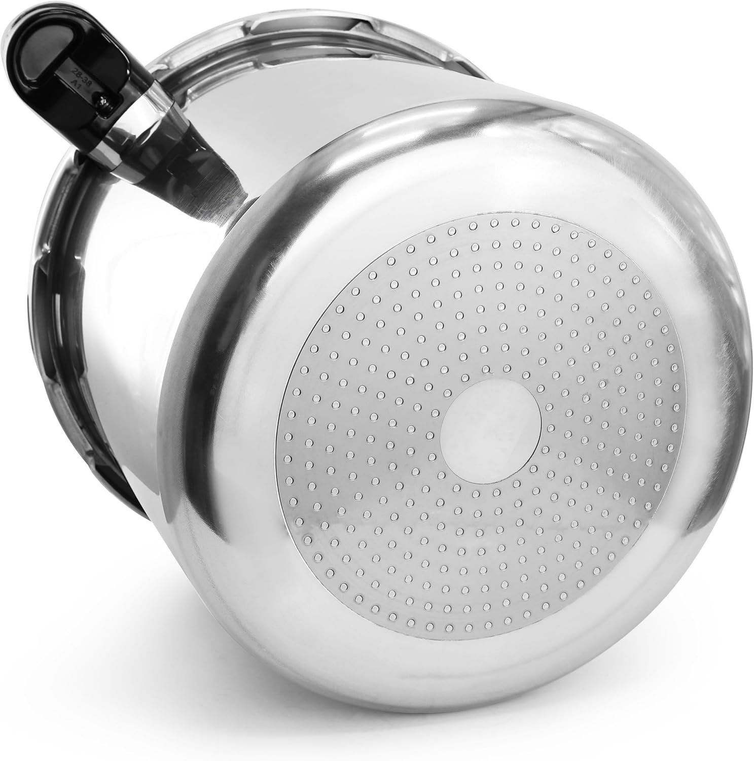 MegaChef 24 Quart Large Capacity Aluminum Stovetop Pressure Cooker/Canner for Induction and Gas Stove-Tops