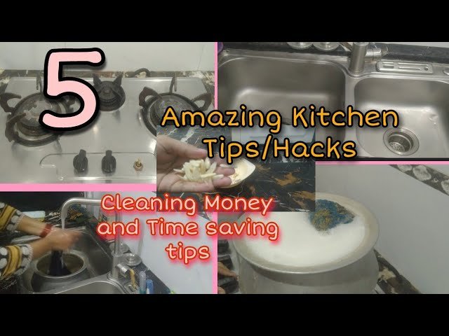 Money-saving kitchen cleaning hacks