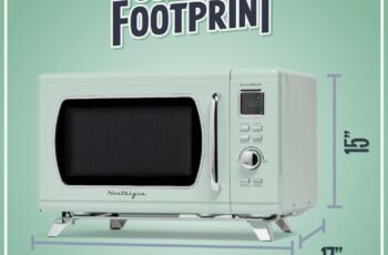 Nostalgia Retro Compact Countertop Microwave Oven Review