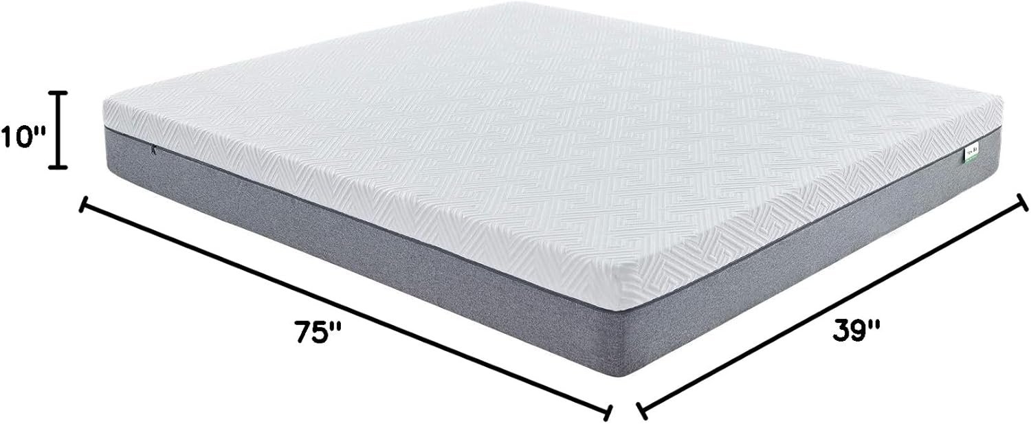 Novilla King Size Mattress, 12 Inch Gel Memory Foam King Mattress for Cool Night  Pressure Relief, Medium Plush Feel with Motion Isolating, Bliss