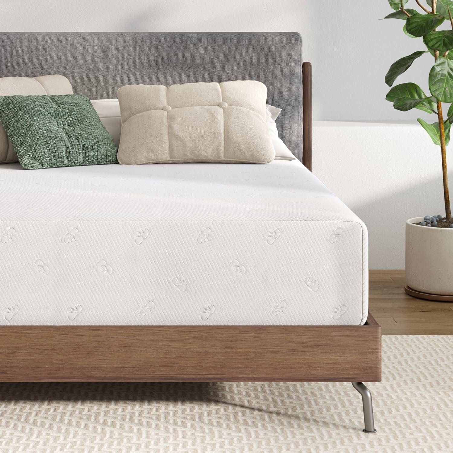 Novilla Queen Mattress, 12 Inch Queen Memory Foam Mattress for Supportive Pressure Relief, Removable Washable Cover,CertiPUR-US Certified Mattresses in a Box, Firm Novilla Queen Mattress, 12 Inch Queen Memory Foam Mattress for Supportive Pressure Relief, Removable Washable Cover,CertiPUR-US Certified Mattresses in a Box, Firm