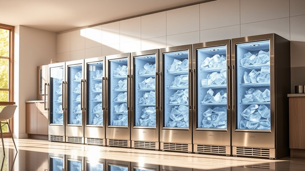 nugget ice maker refrigerators