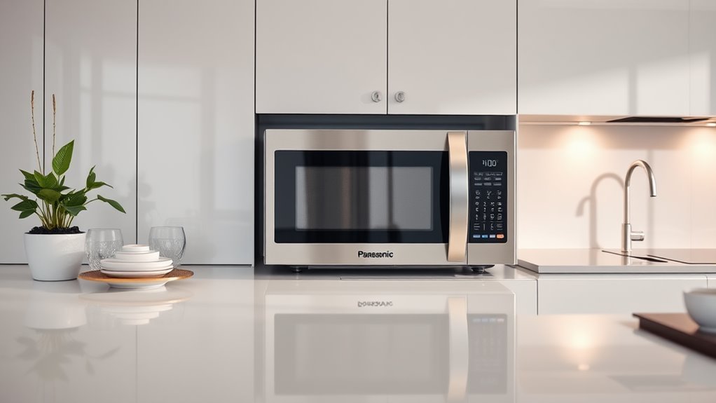 powerful and spacious microwave