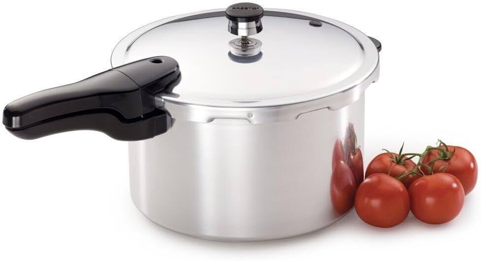Presto 01282 8-Quart Aluminum Pressure Cooker Presto 01282 8-Quart Aluminum Pressure Cooker