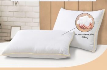 Queen Size Set of 2 Bed Pillows Review