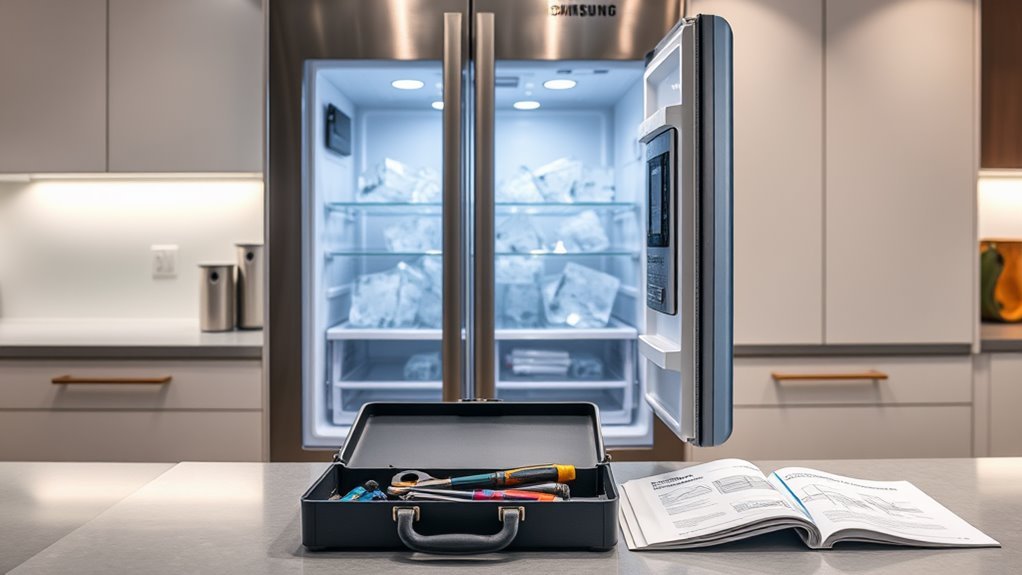 samsung ice maker guide