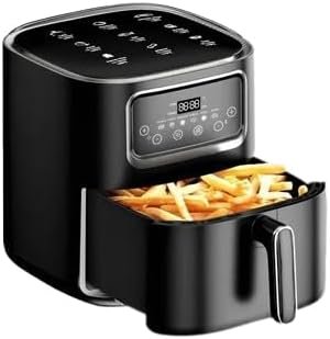 Small Air Fryer Pro XL for Quick Easy Meals10L Quart Capacity High Gloss Finish 1400W Power Oil Free Cooking