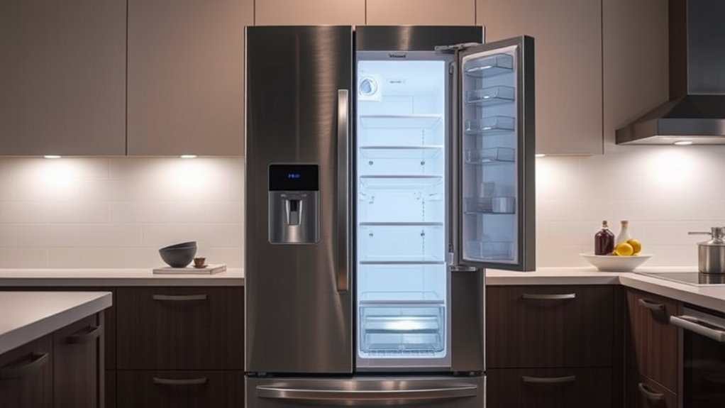 stylish and efficient refrigerator