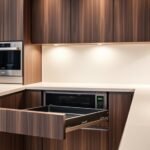 stylish integrated kitchen appliances