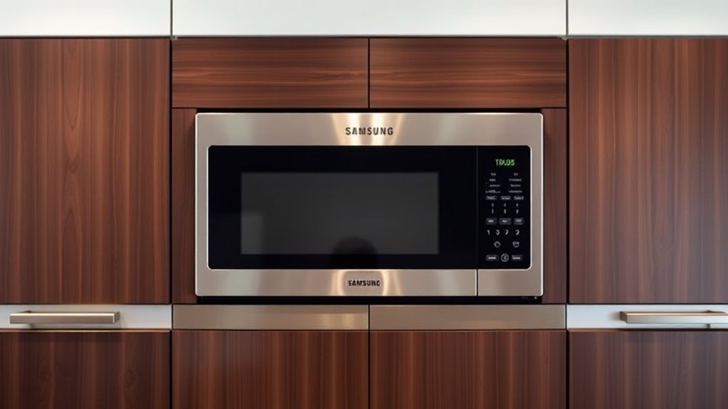 stylish samsung built in microwaves