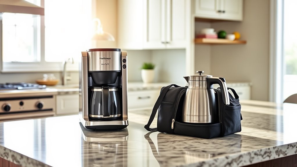 travel ready and convenient design