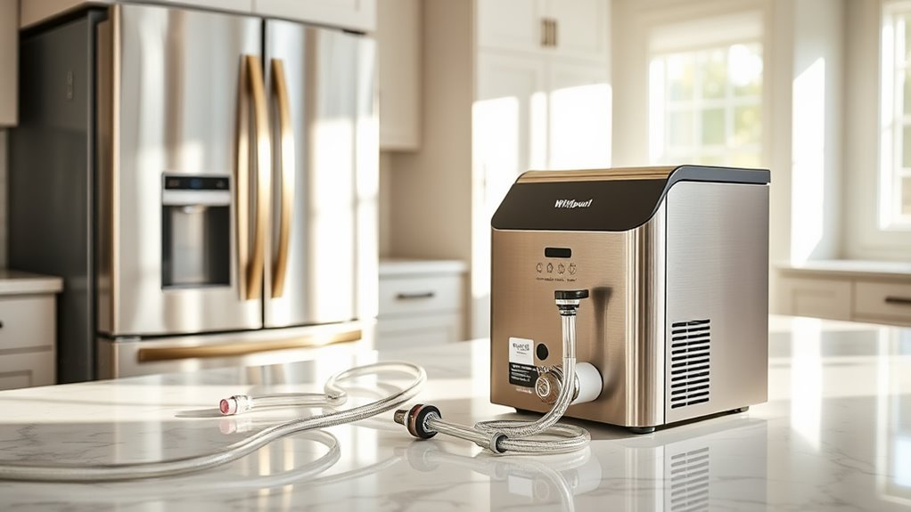 whirlpool ice maker benefits
