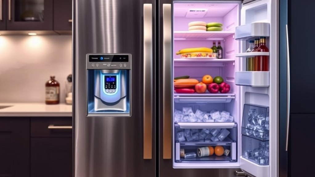 whirlpool refrigerator with dispenser