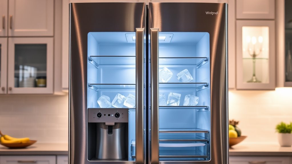 whirlpool refrigerators with ice makers