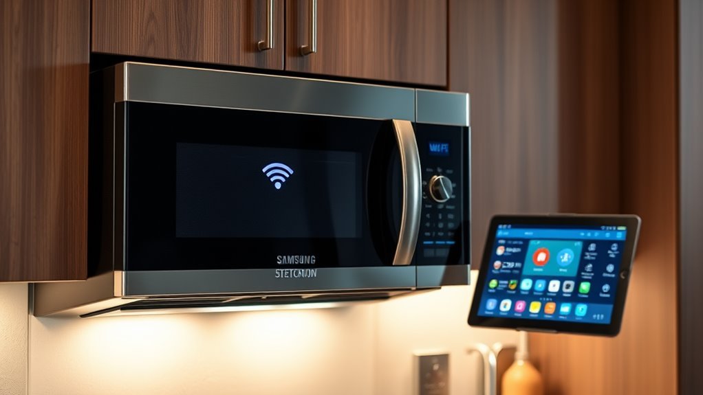 wi fi enabled microwave ovens