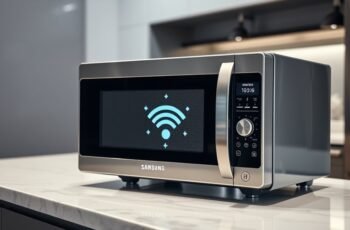 Samsung Smart Microwaves With Wi-Fi Connectivity Features